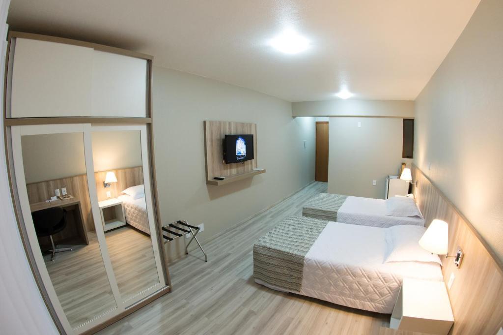 Aquarius Hotel Flat Residence Santa Cruz do Sul Oda fotoğraf