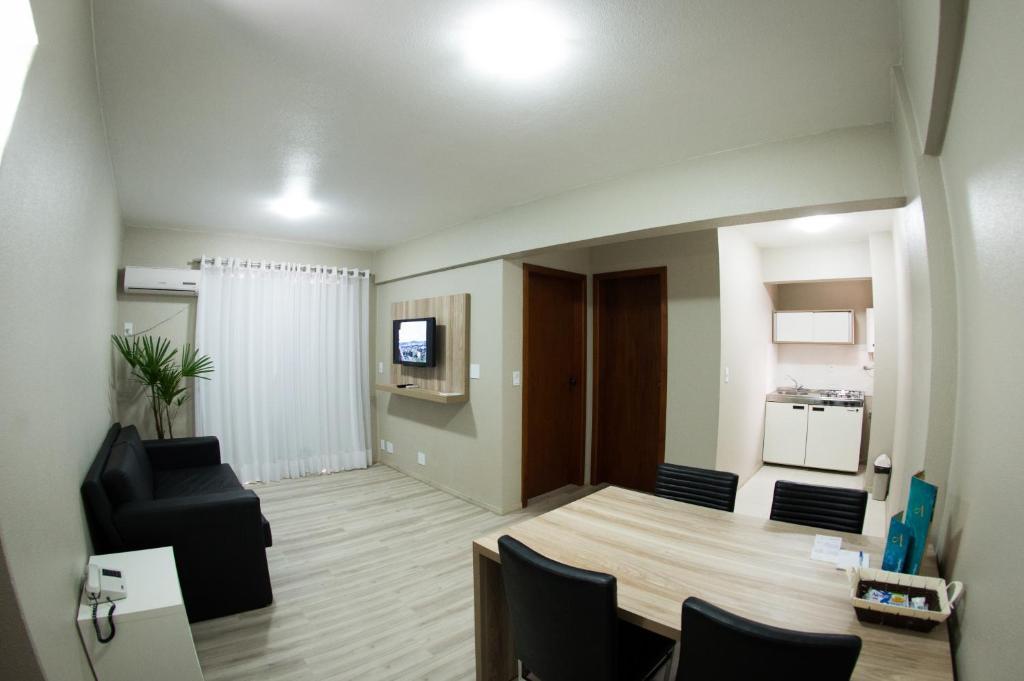Aquarius Hotel Flat Residence Santa Cruz do Sul Oda fotoğraf